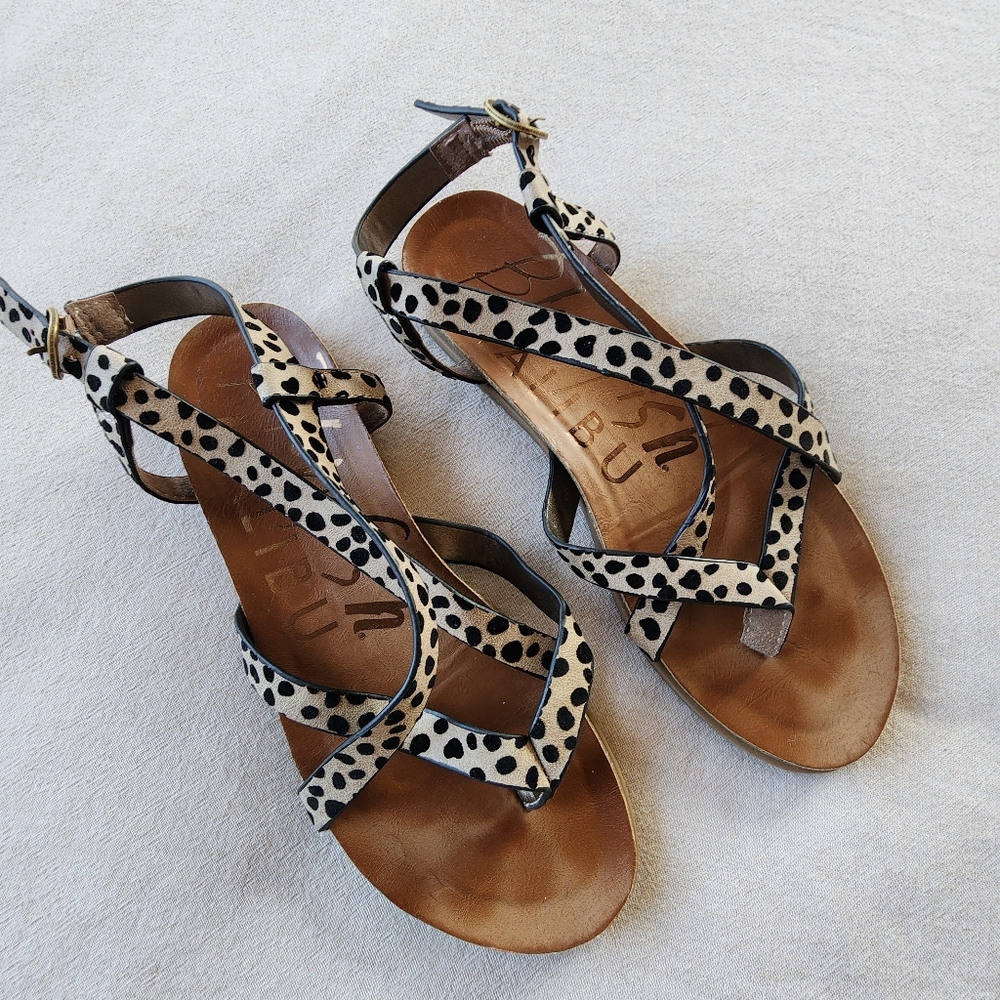 Blowfish Malibu Mirenda Leopard Sandals